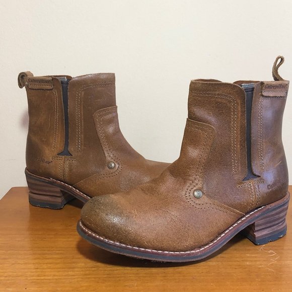 caterpillar ankle boots